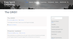 Desktop Screenshot of freespiritgathering.org